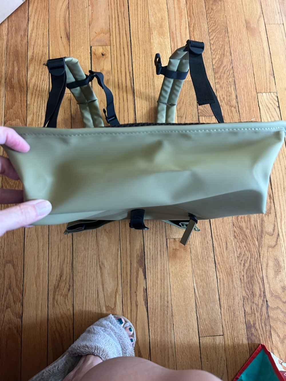 RAINS Rolltop Rucksack Backpack - Picture 7 of 16